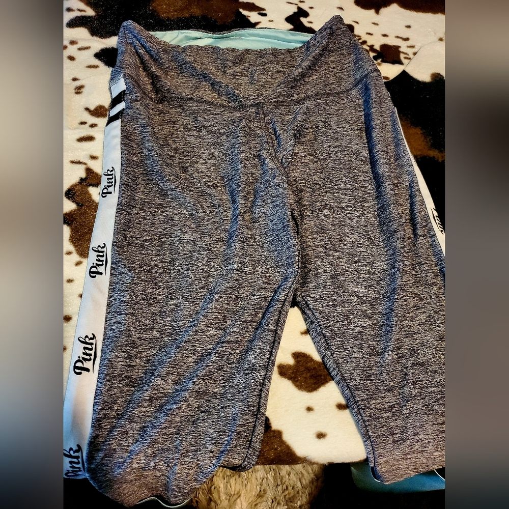 PINK Victoria's Secret Women's Gray Athletic Pants